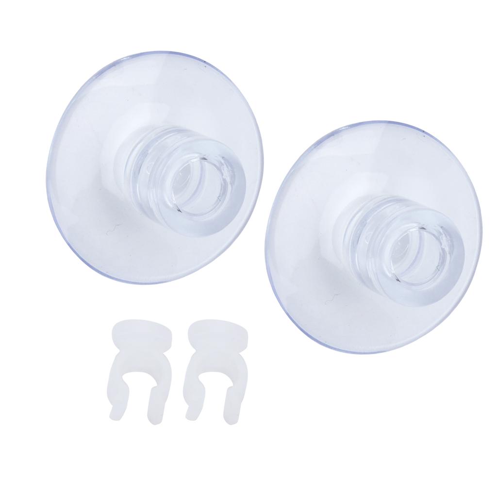 Fish Tank Airline Tubing Suction Cup Powerful Aquarium Fixed Suction Cup with Clips6-8mm
