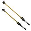 KCNC Grooving QR Road Titanium Axle Hub SK2176 Skewer, Black, KQR05-001BK,