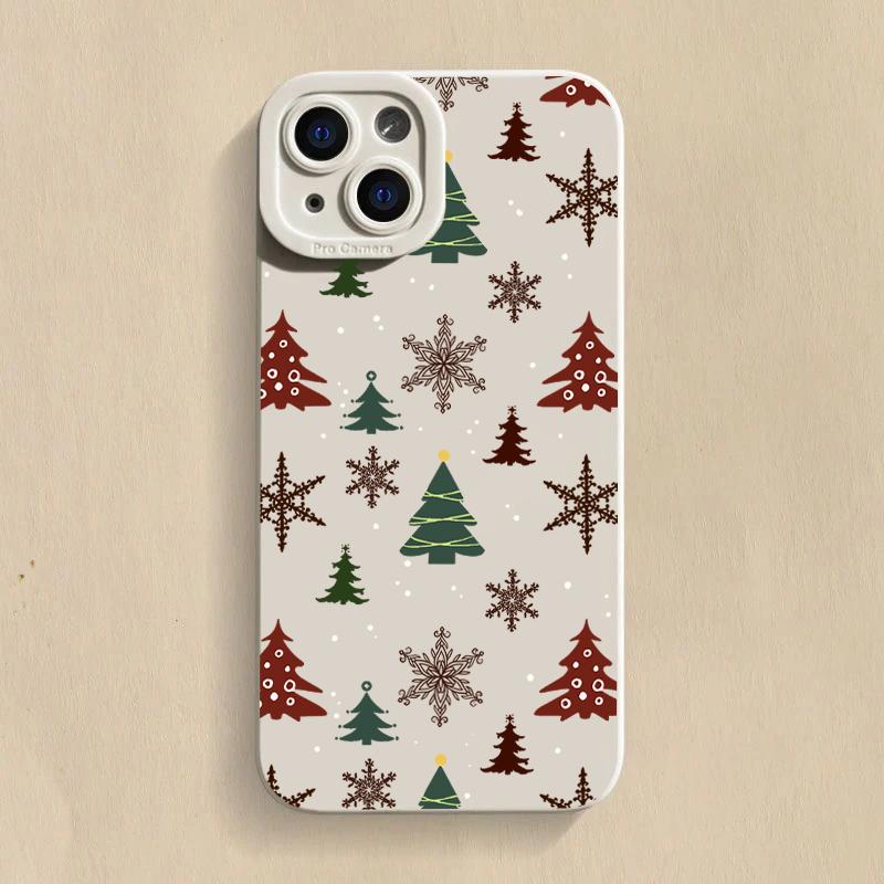 

Christmas Tree Graphic Phone Case For iPhone 17 16 15 14 13 12 11 Pro Max 17 Air 16E XS X XR 7 8 Plus SE Shockproof Soft Cover iPhone 13