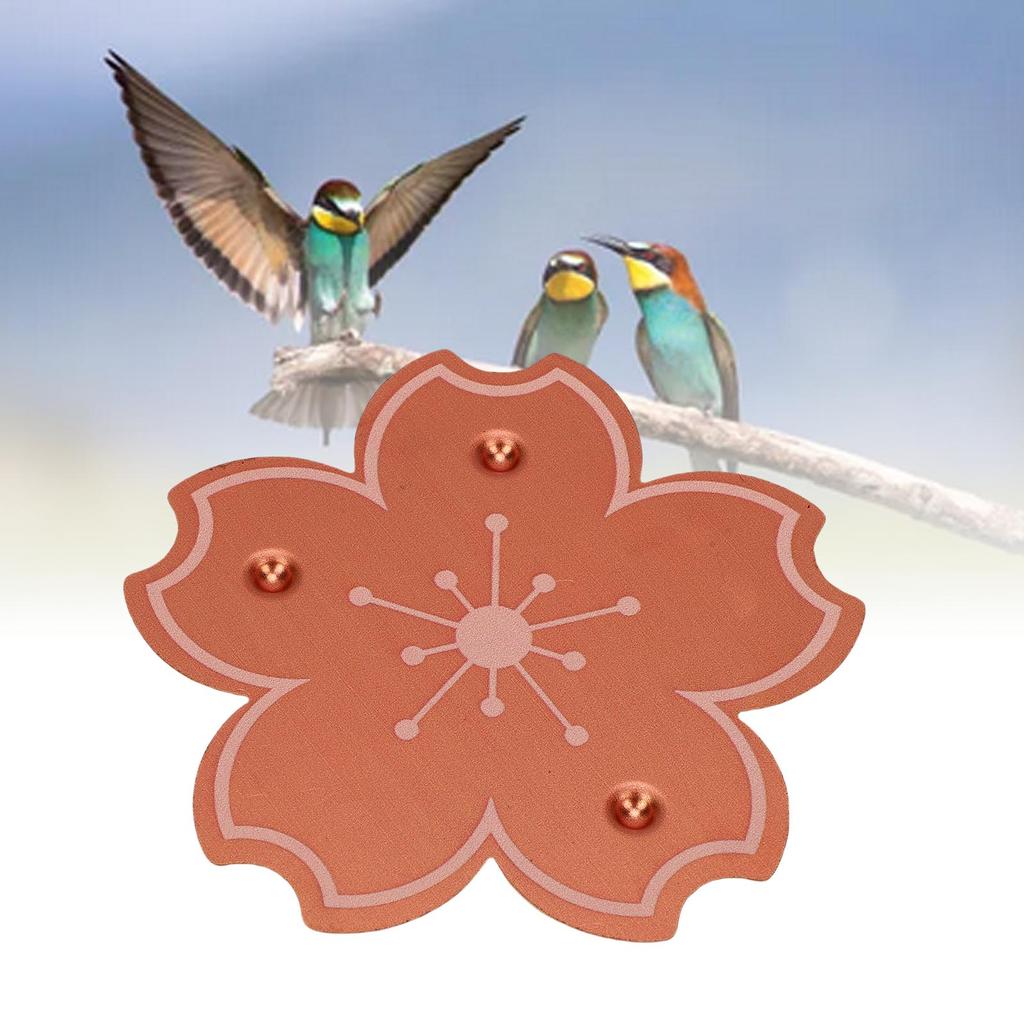 2 Pcs Bird Bath Copper Disk Bird Bath Purification Disk Birdbath Accessories with Stable Triple Point Support