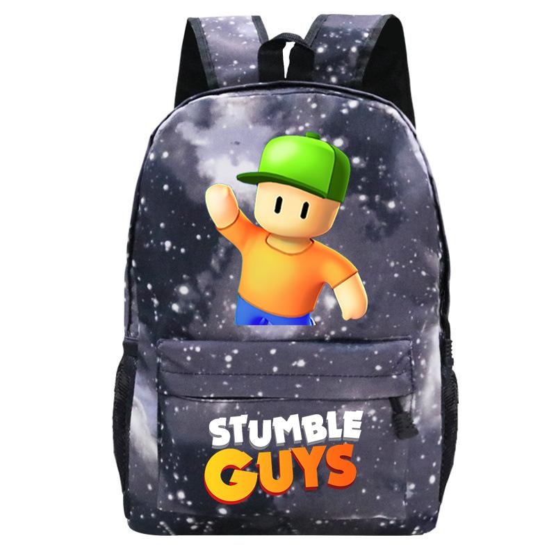Children's backpack cute cartoon peripheral printing outdoor travel sports backpack large capacity student bag