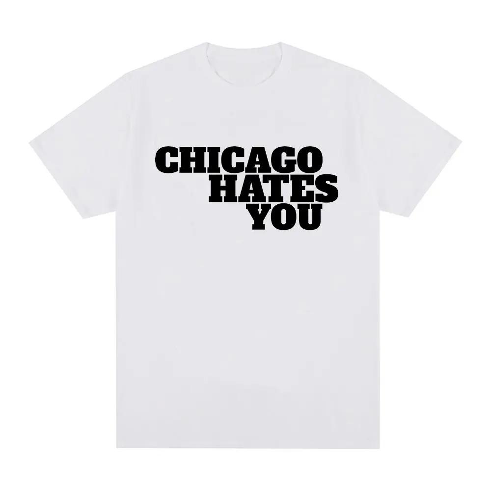 Rapper Chief Keef Chicago Te Odia Camiseta Estampada Mismo Estilo Hombres Mujeres Informal Oversize Algodón Verano Nueva Camiseta Estilo Harajuku Tops