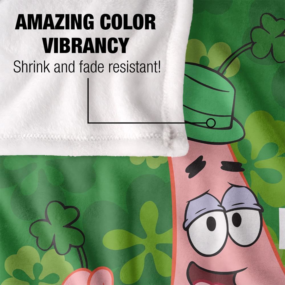 SpongeBob SquarePants Happy Me Day Silky Supersoft Blanket