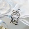 Musla Design Anello Vintage Hot Sale Decorazione in Cristallo Imitazione Diamante Fiocco Anello Multistrato È Super Bello Anelli da Matrimonio