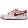 Air Jordan 1 Abrasion Resistant Low Top Unisex White Red 1.0 CZ0790-161(Team320-CNY)