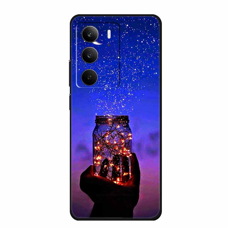 For Realme C75 4G Phone Case C 75 Coque Black Silicone Soft Back Cover For Realme C75 5G Case RealmeC75 Funda Shell Shockproof