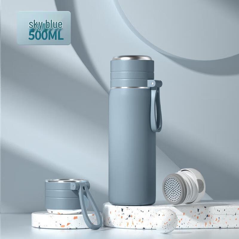 ZETAI Insulated Stainless Steel Water Bottle