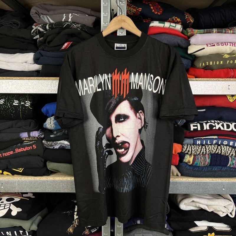 Marilyn Manson Dry Rot Golden Age Of Grotesque Black Unisex Shirt Reprint KH6669 XXL