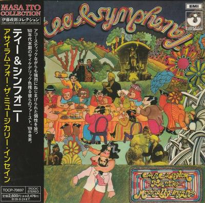 CD TEA & SYMPHONY - An Asylum For The Musically Insane TOCP70697 Harvest 2009 Japan ObiRock Used