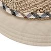 Daks Rafia Cotton Blend Check Strap Bucket Hat Dbhe5e226w2