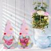 Mother's Day Faceless Gnome Doll Ornament - Forest Goblin with Fresh Flowers