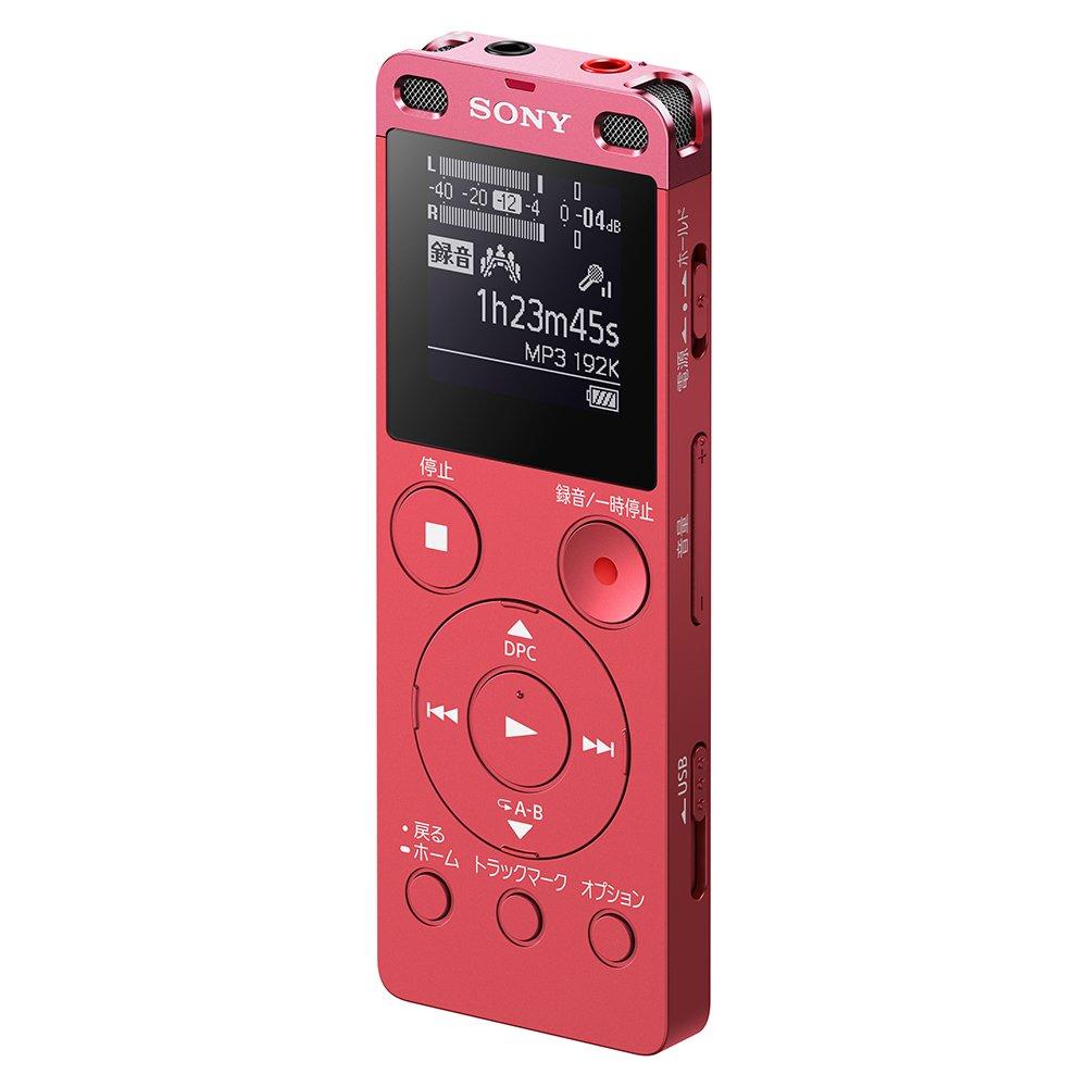 

Sony Stereo IC Recorder with FM Tuner 4GB Pink ICD-UX560F/P рожевий