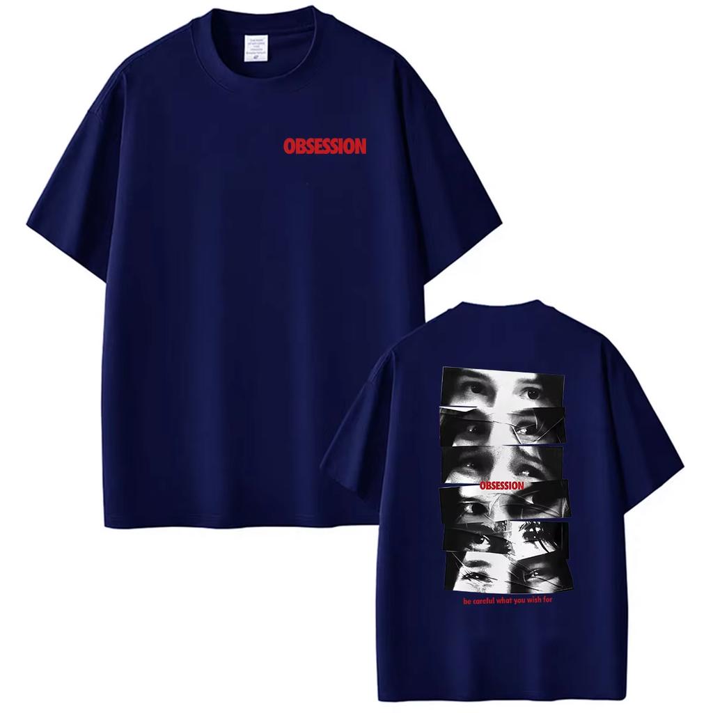 2026 Movie Obsession Nikki Eyes Graphic T Shirts Men Women's Harajuku Vintage Oversized T-shirt  Soft Cotton Fabric Versatile for Daily Looks