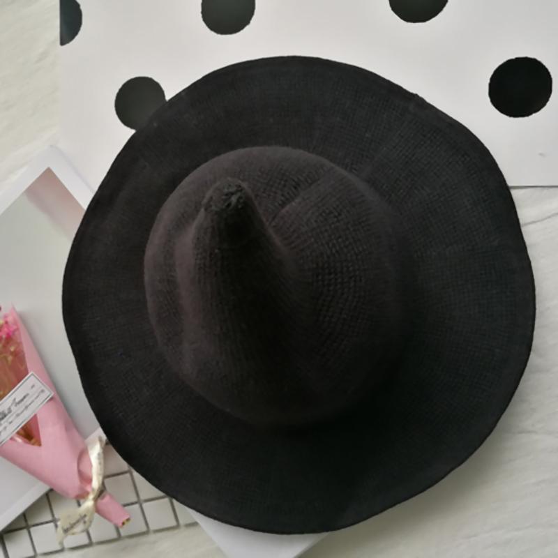 Винтажная женская шляпа ведьмы на Хэллоуин — фото 9