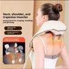 trapezius muscle massager Cervical spine massager Fully automatic dredging for the waist and back massage shawl Constant temperature adjustment