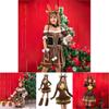 Christmas Reindeer Women Costume Fashion Cosplay Party Deer Fancy Outfit Dress