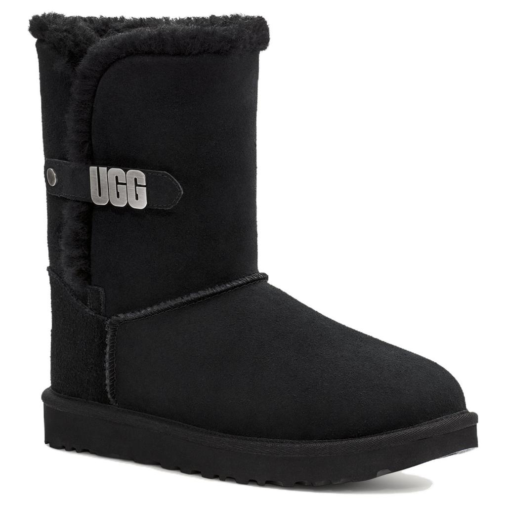 UGG Fashionable Comfortable Versatile Snow Boots Unisex Boots Black 1123392-BLK
