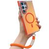 Color-Changing Dragon Magnetic Phone Case for Samsung S26, A57, A35, with Lanyard
