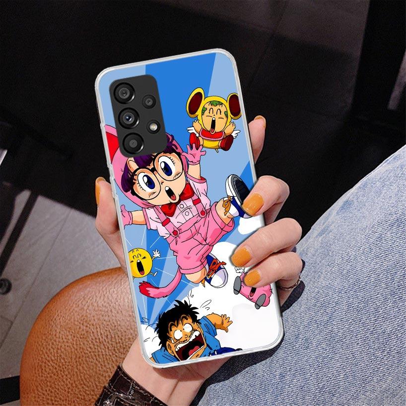 Arale Dr Slump Phone Case For Samsung Galaxy A52 A32 A22 A12 A51 A31 A50S A30S A20S A10S Note 20 Ultra 10 Plus S10 A72 A71 Galax