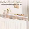 Radiator Cover Shelf Iron Storage Rack No Drilling Heat-resistant Radiator Top Cover For Hotel Dorm Bedroom Bathroom Kitchen