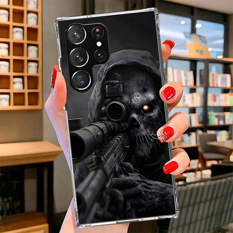 Military Army Special Forces Phone Case For Samsung Galaxy S26 S25 Edge S24 Ultra S23 S22 Plus S21 S20 FE Soft Fundas Shell Gala