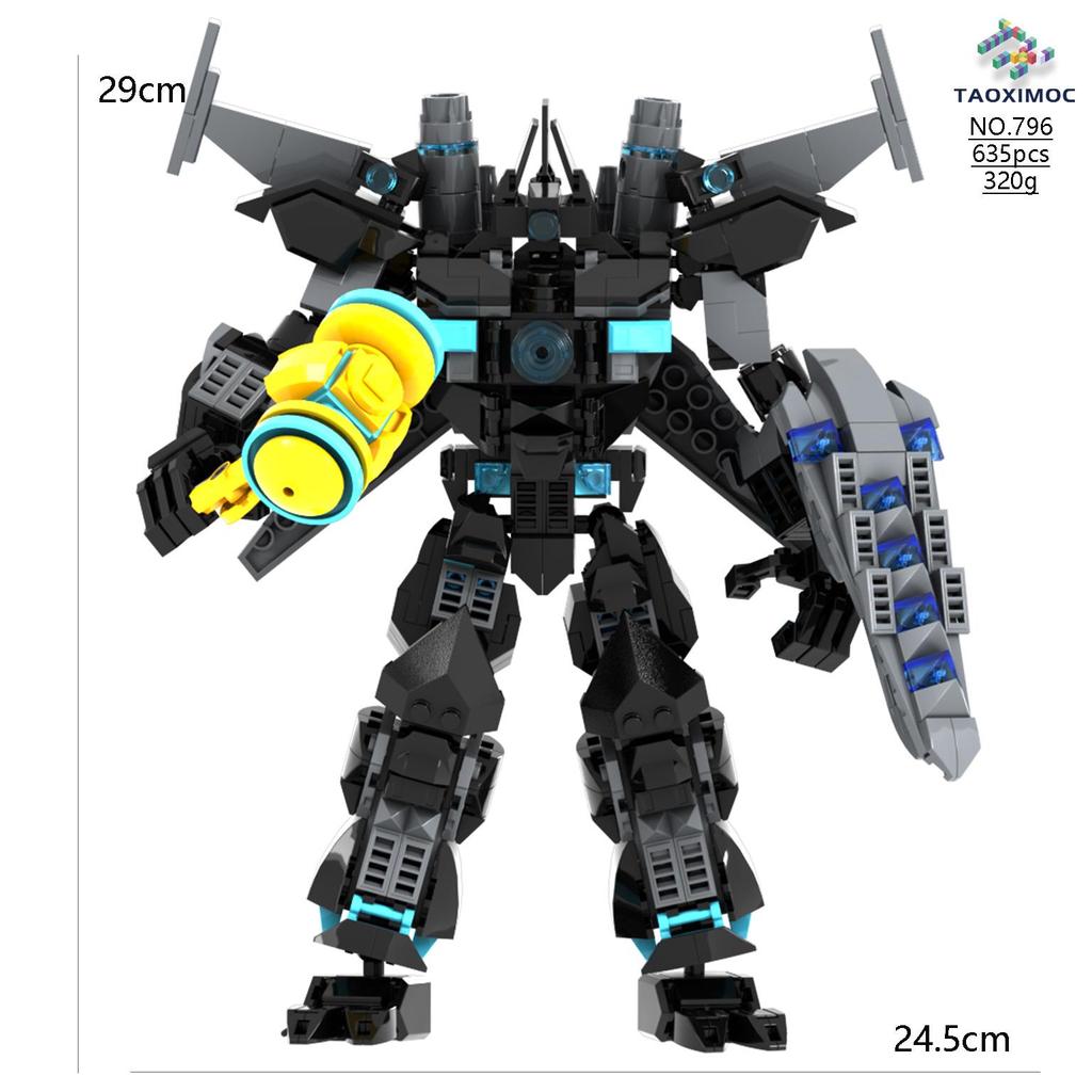 Cross-Border Monitoring & Toilet Figurine Titan Clockman TV & Speaker Person Toy Blocks