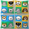 Classic Cartoon Cartoon Simple Dog Cushion Cover Soft & Easy-Wash Pillow Case – Versatile for Couch, Bed, Travel and Office