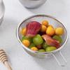 2Pcs/set Rust Proof Stainless Steel Colander Fine Mesh Food Strainer  Food Prep