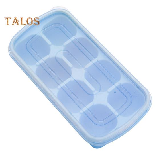 Mini-Eiswürfelform aus Silikon mit Deckel, perfekt für Cocktails und Whiskey, BPA-frei und einfach zu entnehmen, platzsparendes Design