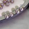 Aurora Purple High-gloss Pearl Stud Earrings - Elegant and Versatile Design, Luxurious and Sophisticated Earrings for Women