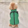 Warm Reflective Dog Coat with Harness - Thickened Cotton for Autumn/Winter