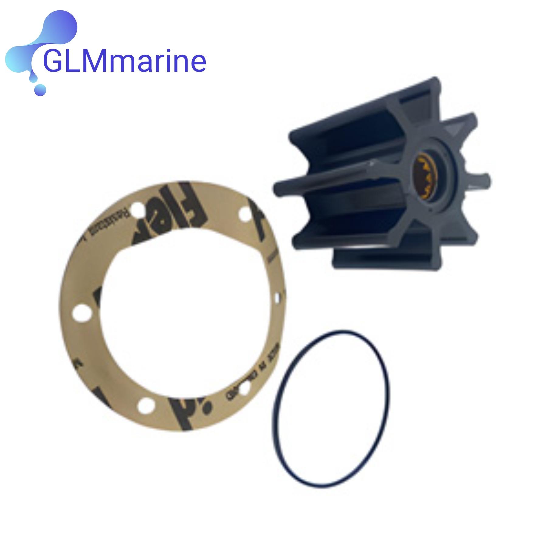 Water Pump Impeller Kit for Johnson F4 17937-0001 17937-0003 14868-0001 31070-0051 4325-0480 Pump 09-1028BT-1 Water Pump Impeller