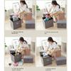 Large-Capacity Shoe Changing Stool Foldable Storage Footrest Fashion Storage Stool  Foot Rest