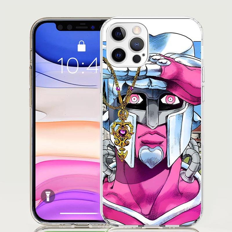 JoJo Adventure Higashikata Josuke Phone Case For Iphone 11 12 13 Mini 14 15 Plus 17 Air 16 Pro Max 16E 7 8 SE Art Customized Coq