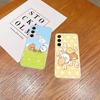 Cute H-Molang-S Phone Case For Samsung Galaxy A52 A12 A51 S21 Edge S22ULTRA S23 S24 S20LITE Plus Ultra Transparent Cover