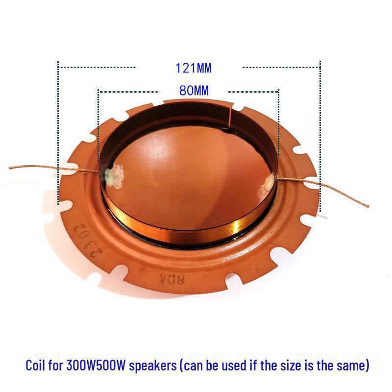 High-Power Speaker Coil Diaphragm for 5W-300W Speakers