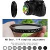 ERIKOLE Universal HD UV Lens Filter - 37 40.5 43 46 49 52 55 58 62 67 72 77 82 mm for DSLR SLR Camera UV Protector Filter