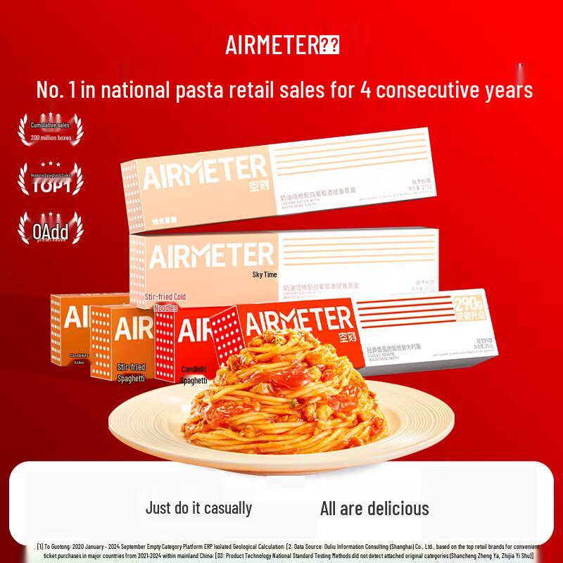 Kongke Instant Italian Pasta Meal Kit, 6-Box Variety Pack