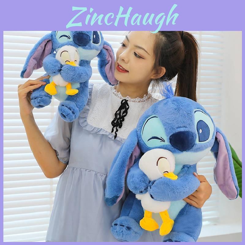 Entzückendes Stitch Plüschtier mit Ente Weiche PP-Baumwolle Gefüllte Puppe Für Kinder Und Freundinnen Geburtstagsgeschenke