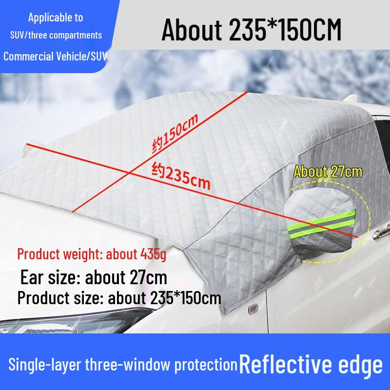 Thickened Windshield Sunshade Umbrella - Heat Insulation & Sun Protection