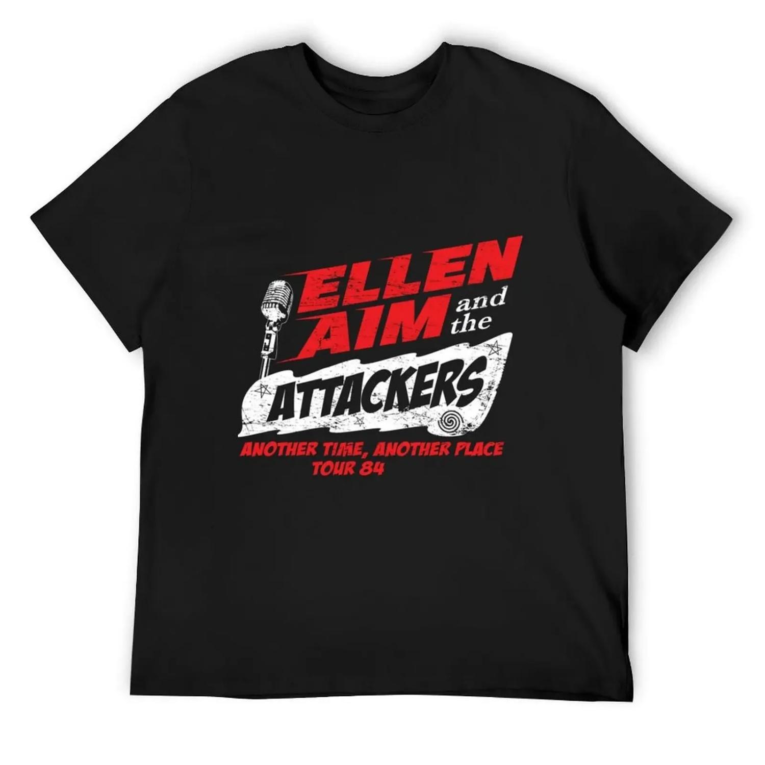 

Ellen Aim & the Attackers T-Shirt anime figures anime t shirts shirts graphic tee croswit shirt man men t shirts high quality XXXXXL