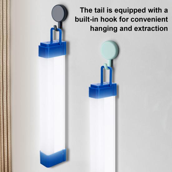 Emergency Light Rechargeable Magnetic Light Tube Super Bright Flicker Free Waterproof Indoor