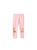 Peppa Pig Girls' Autumn Pink Cartoon Lace Trousers - Kids' Casual Pants