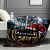 Coperta Stampata Arsenal F.C. - Morbida e Confortevole, per Camera da Letto, Viaggio, Divano, Decorazione Casa - Regalo di Compleanno Natale per Amico