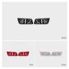 For Tesla Model Y Juniper 2025- Carbon Fiber Rear Seat Adjustment Button Panel  Trim Stickers Car Interior Tuning Accessories