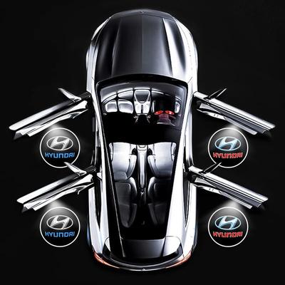 Hyundai LED Auto Tür Willkommenslicht Logo Projektor Laser Für Accent Santafe Sonata IX35 I20 I30 Azera Auto Dekorieren Zubehör