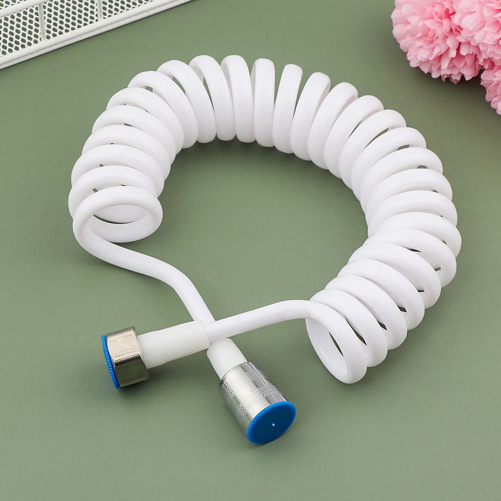 1.5/2/3meter Faucet Retractable Telephone Line Plumbing Hose Bath Sprayer Connect Pipe Spring Shower Hose Bidets