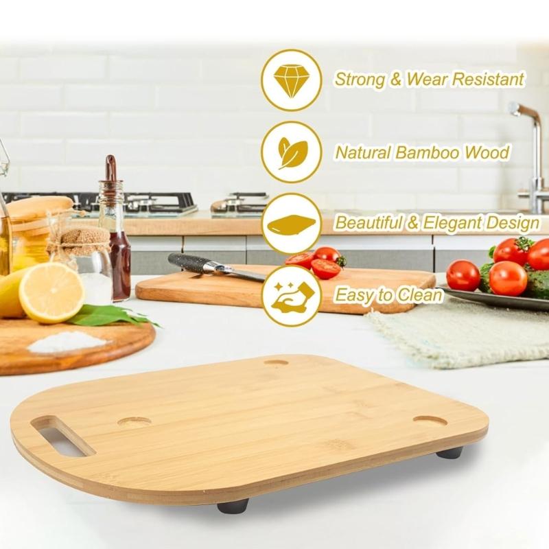 Drewniana Podkładka Pod Spód Baza Maszyny do Gotowania Przesuwna Podkładka do Umieszczania Stojak Mikser Stojący Podkładka Ślizgowa TM5 TM 6 Deska Robota Kuchennego