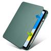 For iPad Air 13 (2025)/(2024) Case with Pen Holder PU Leather+Acrylic Rotating Stand Tablet Cover
