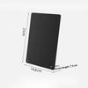 1Pcs Creative Metal Magnetic Board Photo Display Diy Desktop Message Board Rounded Corners Ironwork Sign Note Board For Coffee S